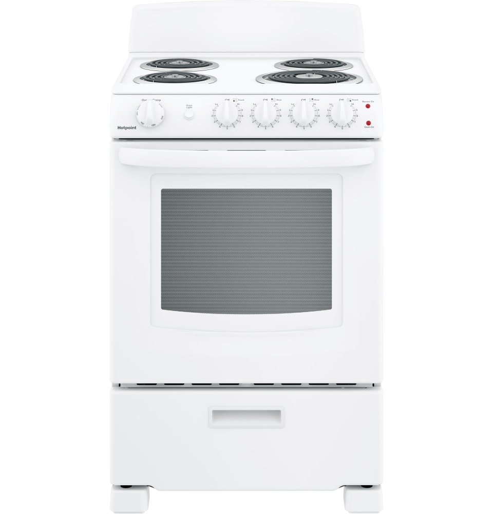 Hotpoint® 24 White Free Standing Electric Range