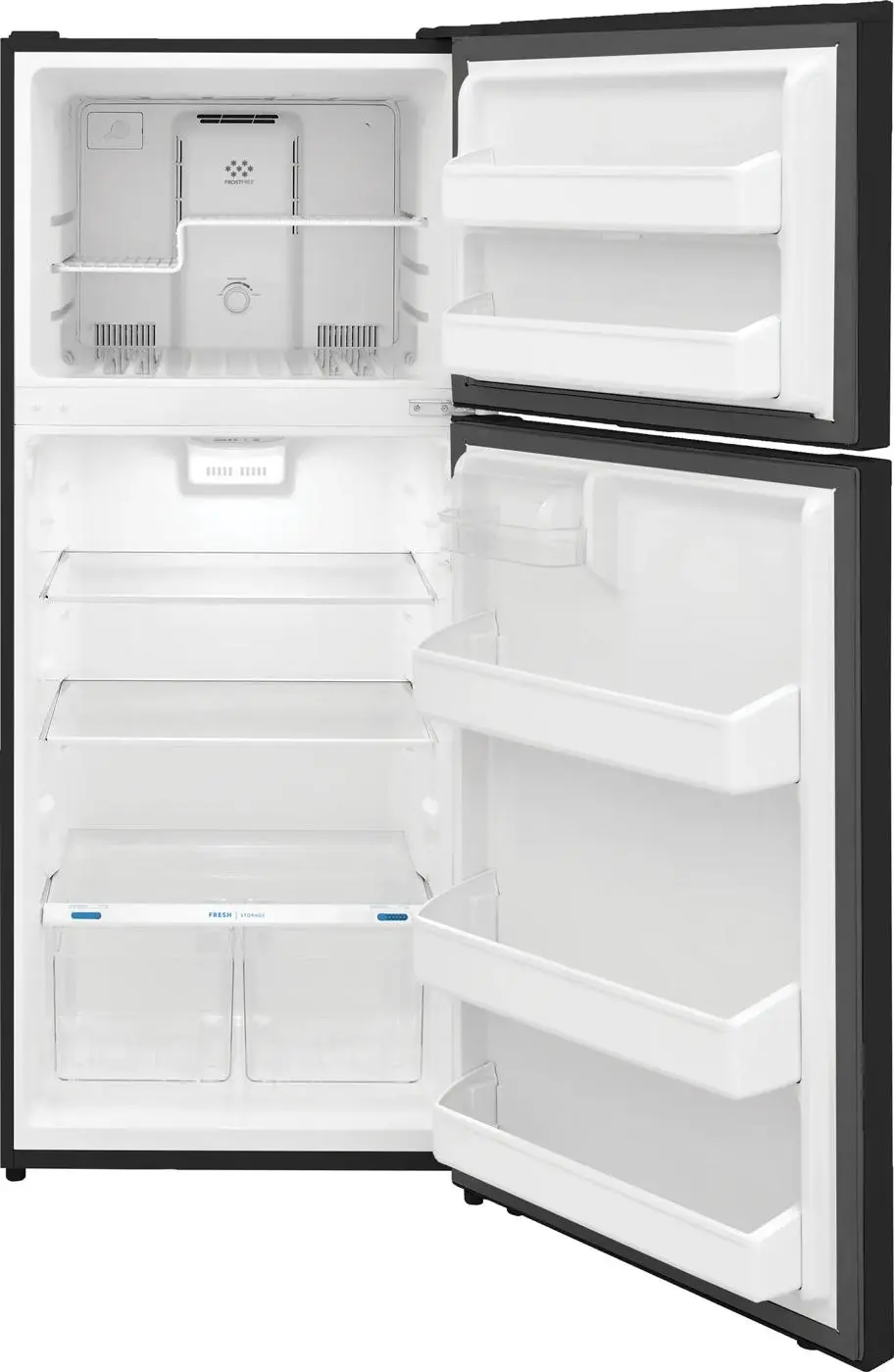 Frigidaire - FFHT1822UB - 18 Cu. Ft. Top Freezer Refrigerator