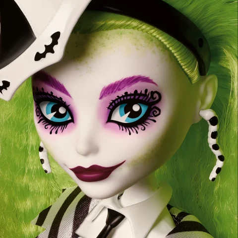Mattel Creations - Beetlejuice & Lydia Deetz, Monster High