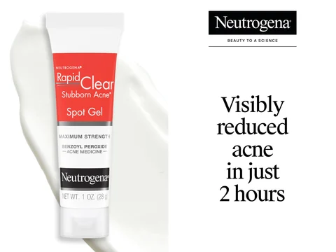 Neutrogena Rapid Clear Stubborn Acne Medication Spot Treatment Gel