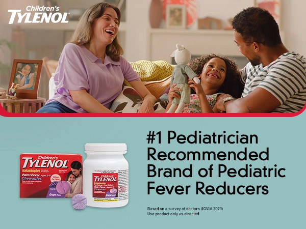 Tylenol Childrens Chewables Grape Tablets 24 Count albertsons