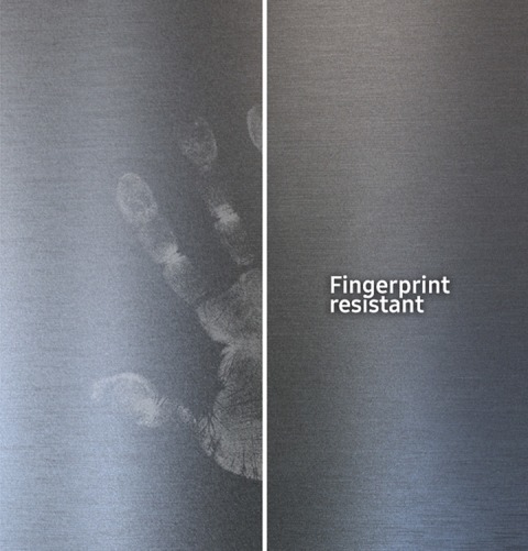 Fingerprint resistant finish