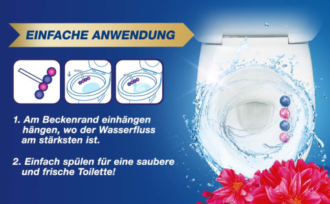 WC-Frisch Kraft-Aktiv Duftspüler Frische Brise Paket, 50 g