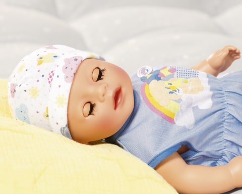 Baby Born 14” Interactive LiL Boy Baby Doll - Blue Eyes. Easy For