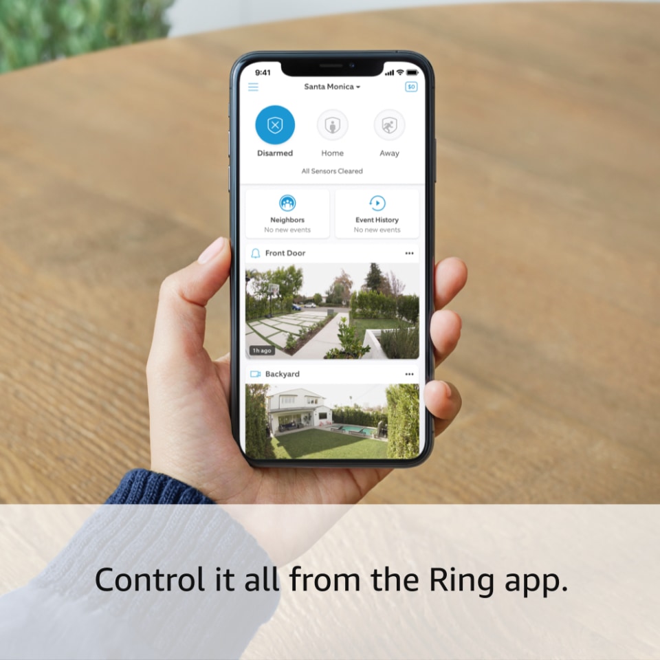 Ring Video Doorbell Pro 2 (2021 release) and Ring Stick up Security Cam  Bundle