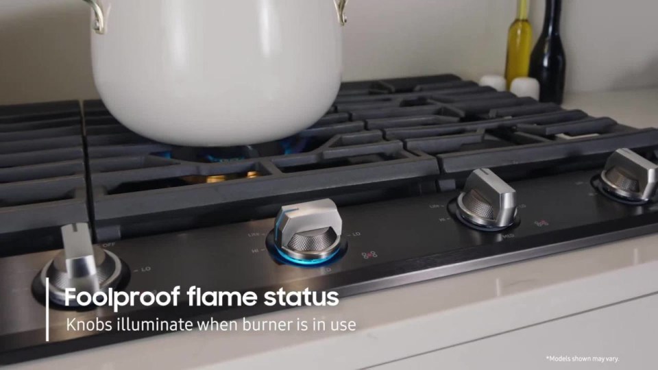 thumbnail video image 6 of SAMSUNG NA36N7755TS grsurf, 6 of 6