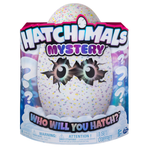 Hatchimals Mystery Egg, Hatch 1 of 4 Interactive Mystery Characters (Styles  May Vary), Multicolor