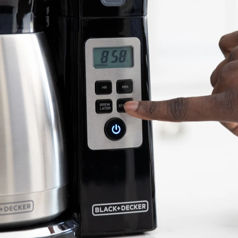Black+Decker Drip Coffee Maker CM2046S, Color: Silver - JCPenney