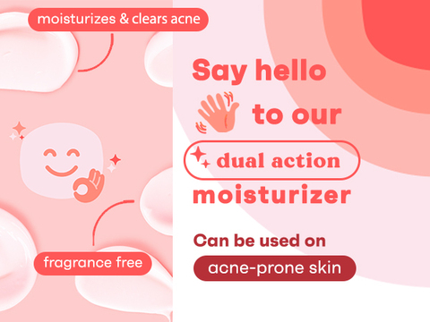 Clean & Clear Dual Action Moisturizer - Shop Facial Moisturizer at H-E-B