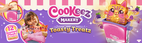 Cookeez Makery Toaster TOASTY Treatz Mystery Pack 1 RANDOM Scented