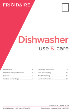 FRIGIDAIRE Dishwasher FDPC4221AW
