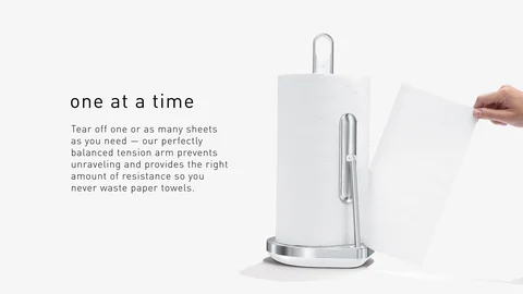 simplehuman Tension Arm Paper Towel Holder - Thumbnail 5