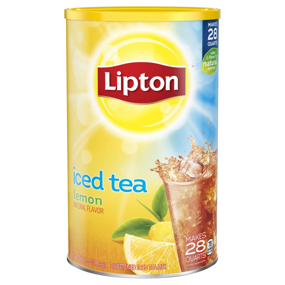 Lipton Powdered Mix Iced Tea Mix Lemon 28 qt