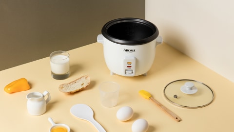 Best Buy: Aroma 6-Cup Rice Cooker White Arc-733-1g