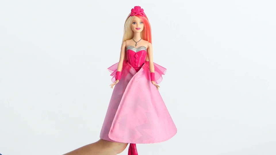 Parrucca bambino Super Sparkle Barbie Princess Power Italy