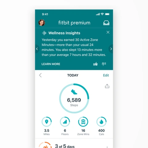 Fitbit Inspire 2 Heart Rate & Activity Tracker - Wellness