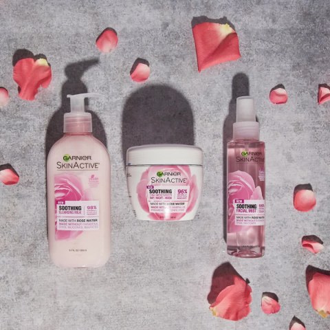 garnier rose face wash
