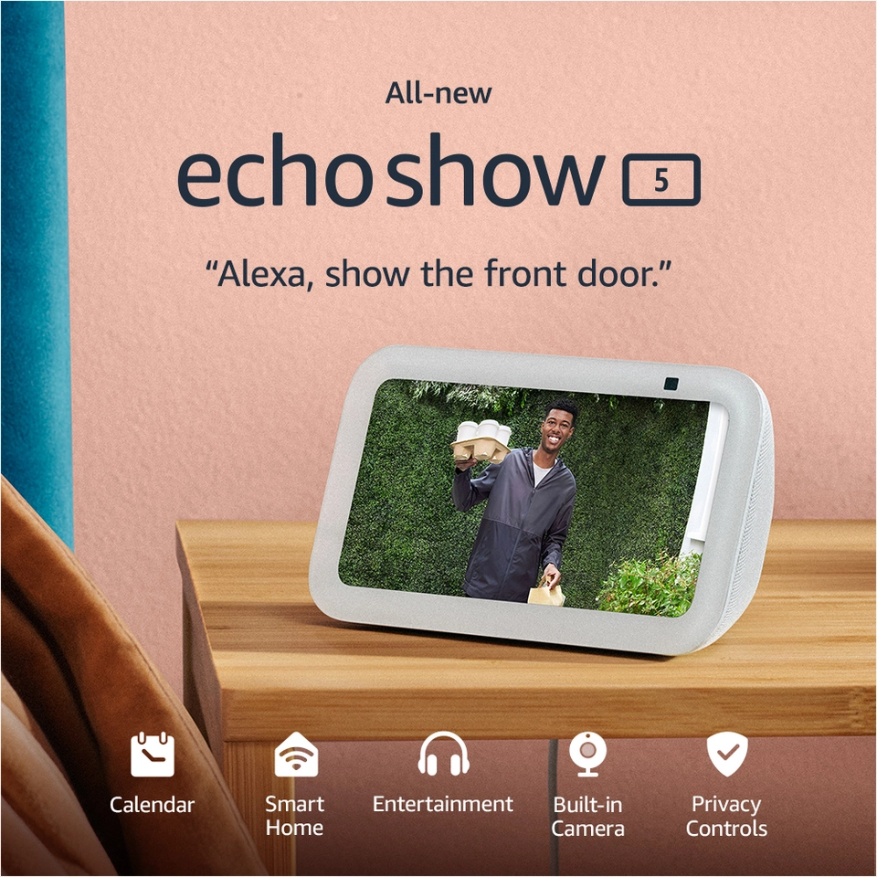 Amazon Echo Show 5 (3rd Gen, 2023 Release) Smart Display