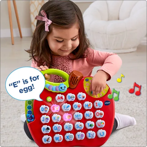 Apple - でくページ VTech ABC Learning Apple (English Version) : Amazon.ca: Toys