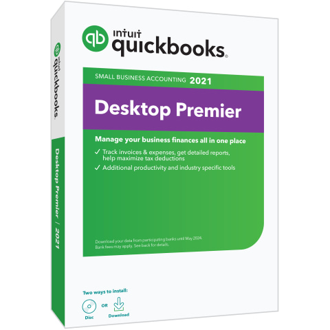 Download Intuit Quickbooks Desktop Premier 2021 Dell Usa