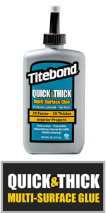 Titebond, Titebond III Ultimate Wood Glue, 1 qt Net Content