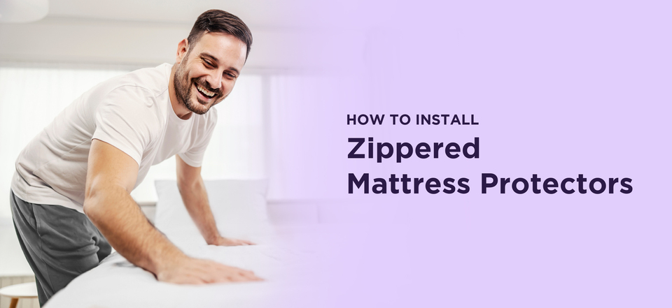 thumbnail video image 2 of (2 pack) AllerEase Ultimate Cotton Top Mattress Cover Protector, Queen - Zippered, Waterproof, 2 of 10