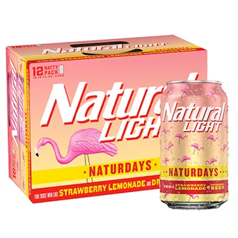 Natural Light American Lager Beer 30 pack 12 fl oz Aluminum Cans