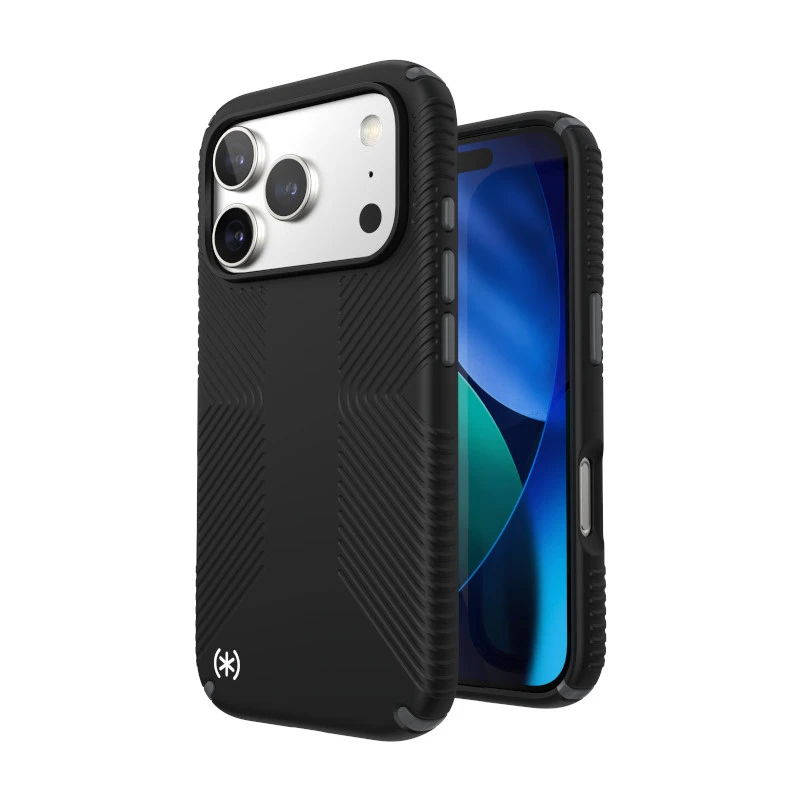 Speck Presidio2 Grip iPhone 17 Pro Black MagSafe Case