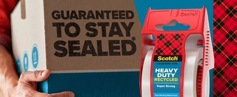 Scotch Heavy Duty Recycled Packing Tape, 1.88