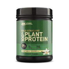 Product Optimum Nutrition, Gold Standard 100% Plant Protein Powder, Creamy Vanilla 1lb Tub image