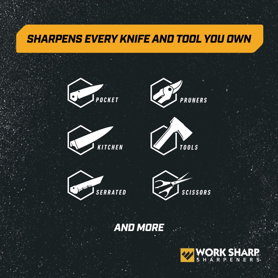 Work Sharp WSKTS2 Knife & Tool Sharpener MK2