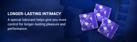 trojan extended climax control lubricated condoms Male Masturbator Vibrator main image 1