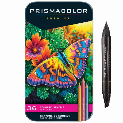 Prismacolor Premier Soft Core Colored Pencils, Assorted Colors, 37 Count -  Sam's Club