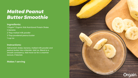 KinderSprout® Organic Plant-Based Protein Nutrition Shake Vanilla