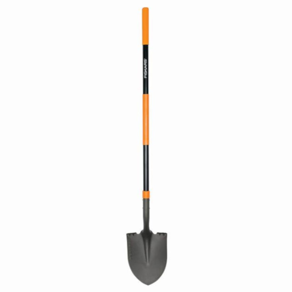 Fiskars - Scooping Shovel: Steel, 6 Blade Length, 9 Blade Width -  13316799 - MSC Industrial Supply