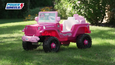 Montable cheap jeep barbie