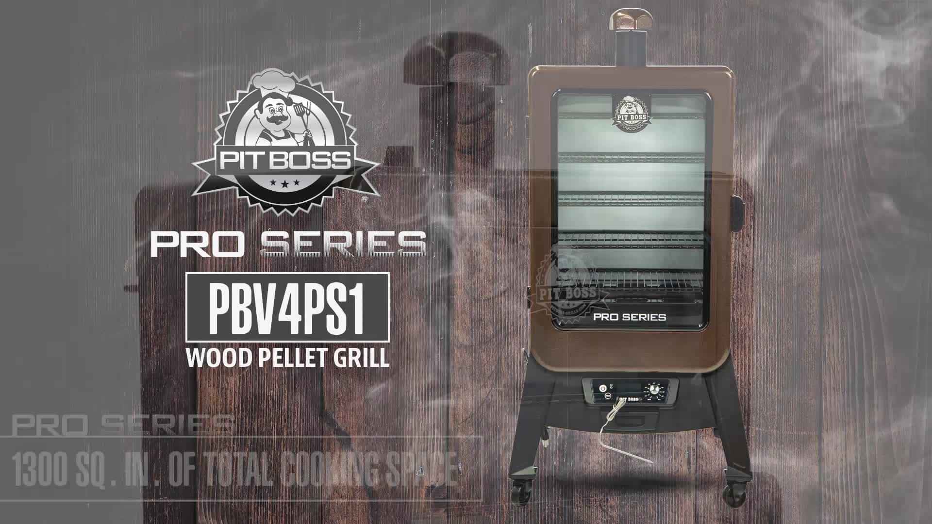 PIT BOSS® PRO SERIES 4SERIES VERTICAL WOOD PELLET SMOKER, 40 OFF