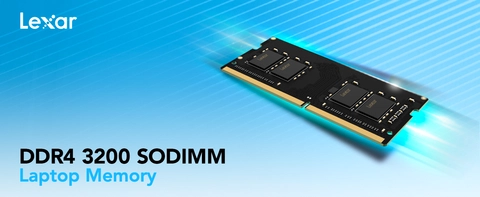 Lexar 16GB (1x16GB) DDR4 SODIMM RAM 3200MT/s (Compatible with