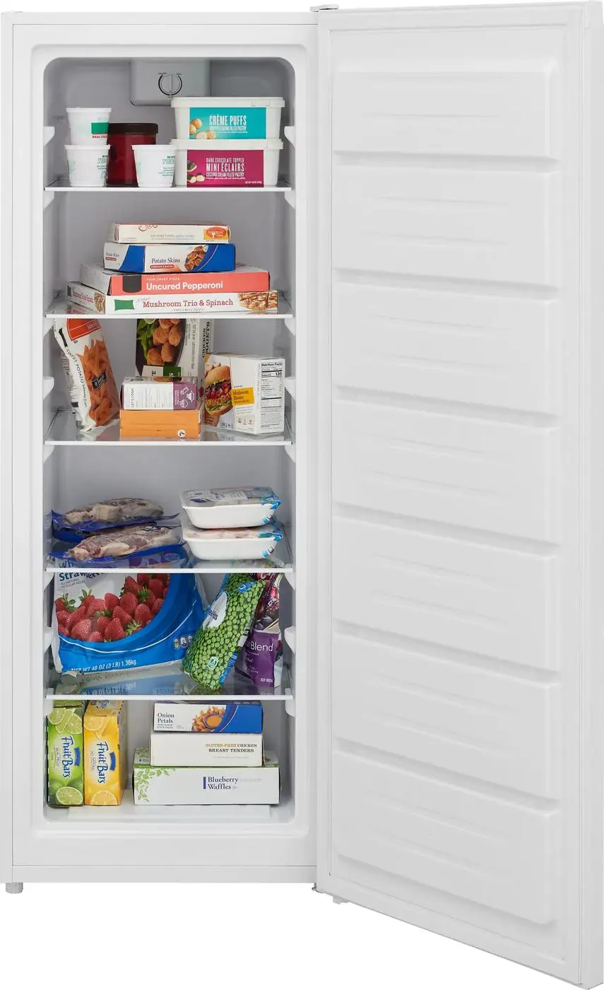 Frigidaire FFUE0725AW 7 Cu. Ft. White Upright Freezer