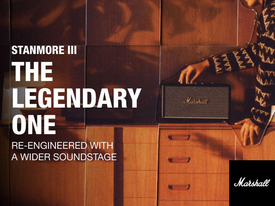 Marshall Stanmore III Bluetooth Home Speaker with Bass / Treble