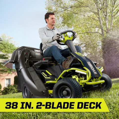 ELECTRIC RIDING LAWN MOWER