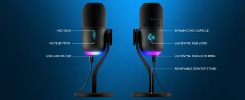 Blue Yeti GX Dynamic Microphone - Black | Dell USA