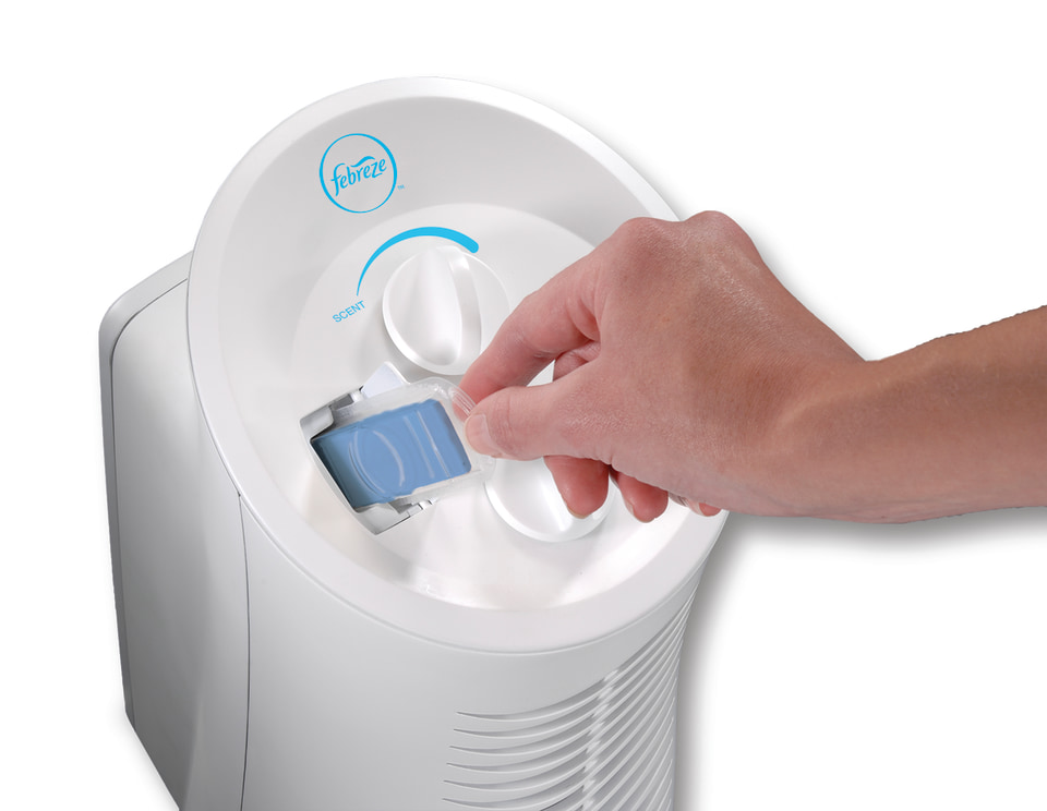 Febreze Tower Air Purifier FHT190W White HEPA Type Filter