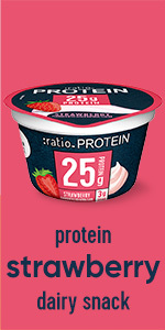 Ratio Yogurt Protein Cultured Dairy Snack, Vanilla, 25g Protein, 24 OZ
