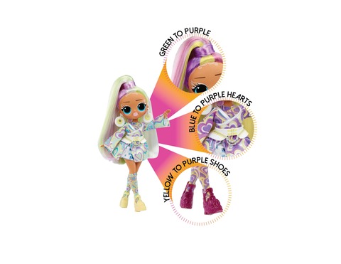 LOL Surprise OMG Sunshine Color Change Sunrise Fashion Doll with Color  Changing Hair and Fashions and Multiple Surprises – Great Gift for Kids  Ages 4+