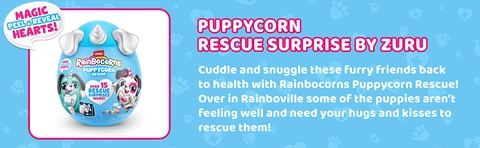 RAINBOCORNS Sequin Surprise Series 5 - Puppycorn Rescue Poodle Toy By ZURU - View #4