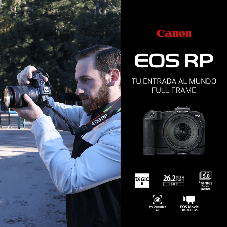 Canon EOS RP  Cámaras profesionales