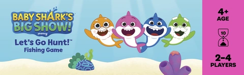 Pinkfong Baby Shark Let's Go Hunt Musical Fishing Game, for