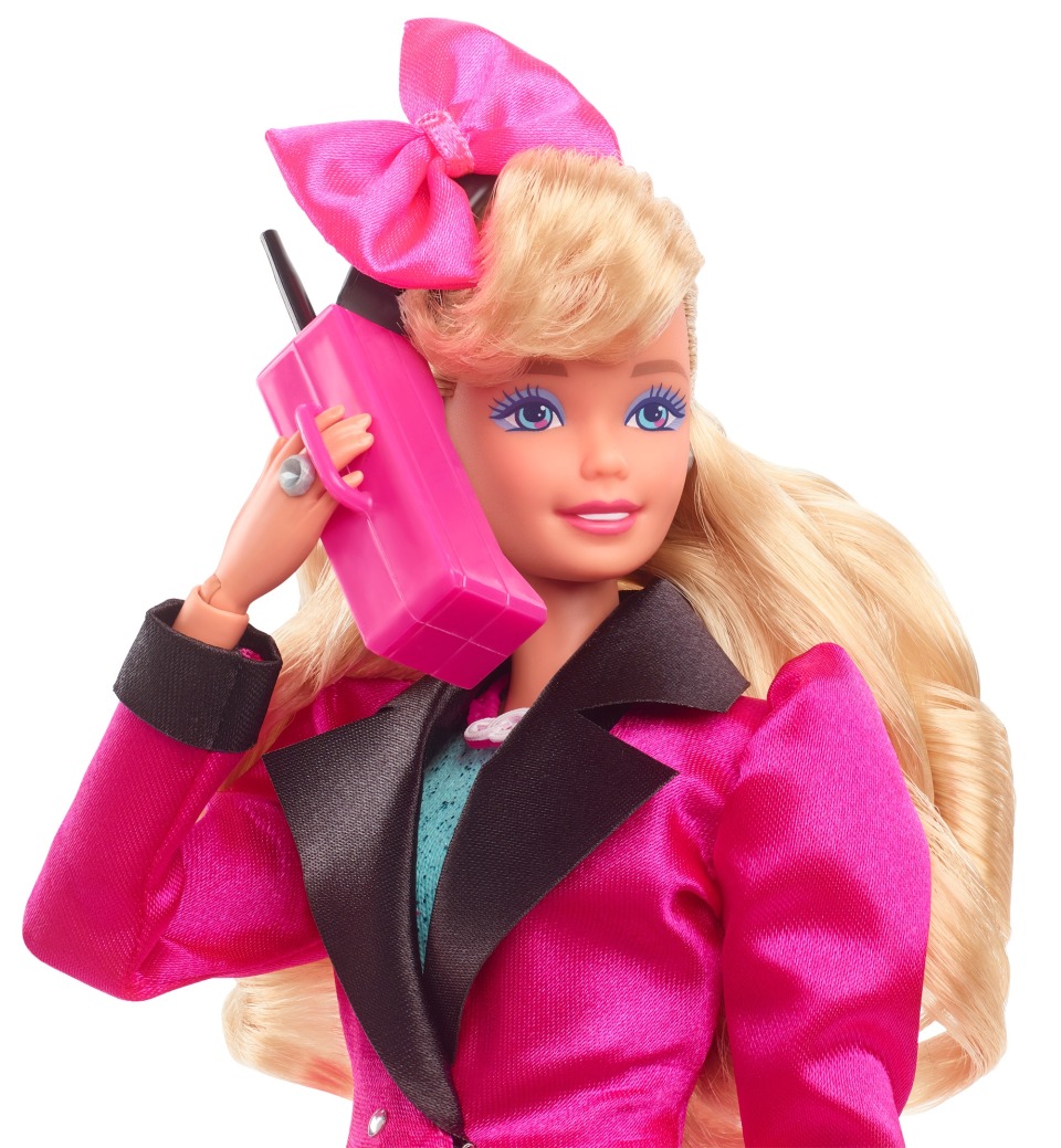 thumbnail video image 2 of Barbie Rewind '80s Edition Collectible Doll with Career Outfit & Business Accessories, 2 of 6