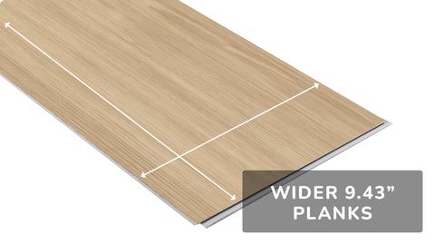 wider 9.43&quot; planks